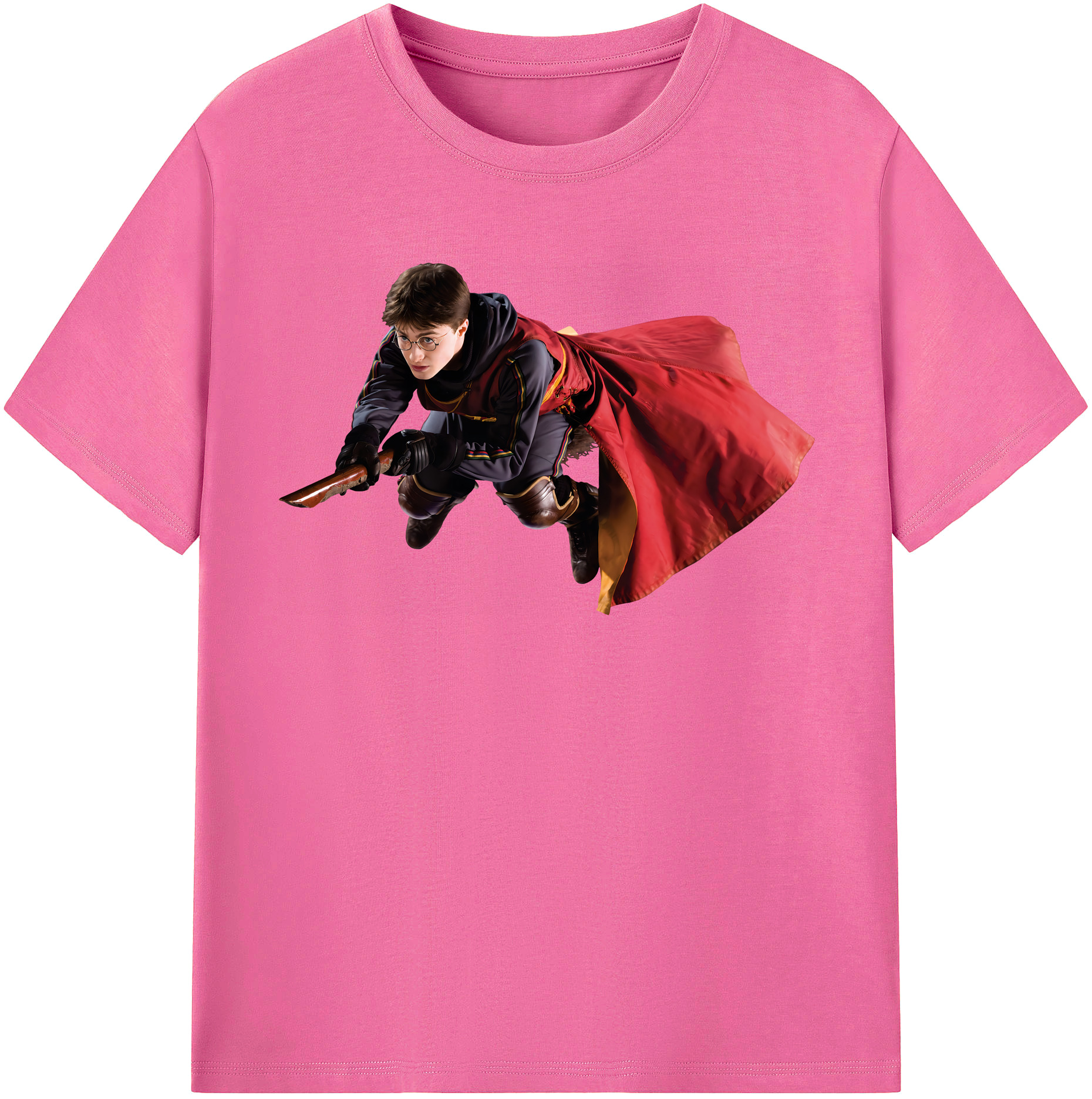 （画像用） Harry Potter ハリー・ポッターシリーズ レディースカジュアルプリントTシャツ（綿100％）
